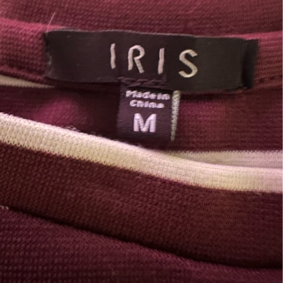 Iris Body Contour Dress With Stripes size medium - Picture 6 of 10